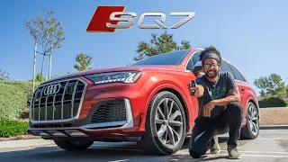 500HP, Undercover Family Hauler! | 2020 Audi SQ7 Review