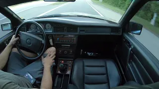 1987 Mercedes-Benz 190E 2.3-16V 5-Spd Driving