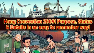 Part 1/2 Hong Convention 2009 for Ship Recycling! Purpose, Status & Details in easy to remember way!