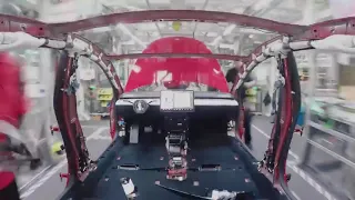 🚗Сборка автомобиля Тесла 🚗