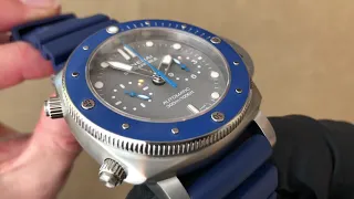 Panerai PAM982 Submersible Chrono Guillaume Nery Edition, 47mm Review