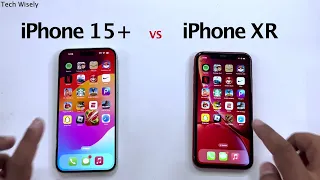 iPhone 15 Plus vs iPhone XR - Speed Performance Test