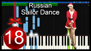 Yablochko - Russian Sailor Dance - 🎹 Piano Tutorial 💖 (Synthesia)