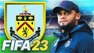 Vincent Kompany Burnley Realistic Rebuild!