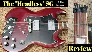 The Gibson "Headless SG" is Real! | See the Meme Up-Close For the First Time  | Review + Demo