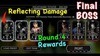 MK Mobile Nightmare Tower 200 Final BOSS Round 4 Rewards