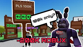 100,000+ ROBUX DONATION MADNESS!! | PLS WAIT