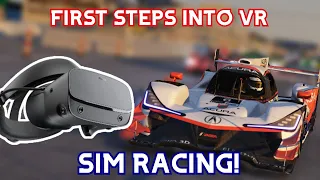 Trying VR Sim Racing for the First Time! [Oculus Rift S]