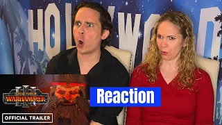 Total War Warhammer 3 Chaos Dwarfs Trailer Reaction