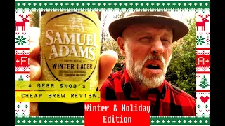 Sam Adams Winter Lager Beer Review by A Beer Snob's Cheap Brew Review