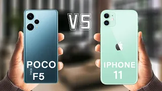 Poco F5 Vs iPhone 11