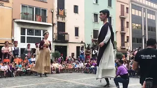 X Mostra de Balls de Gegants de Mataró (6-7-2019)