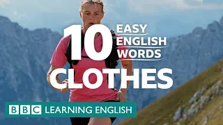 10 Easy English Words: Clothes 👚🩳👙🩲