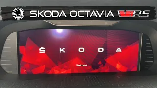 Instrument cluster (virtual cockpit) Skoda Octavia RS 2021 2.0 TSI 245hp 180kw stock