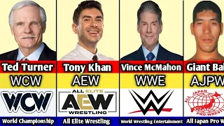 Founder Of Different Wrestling Companies | WWE, AEW, WCW