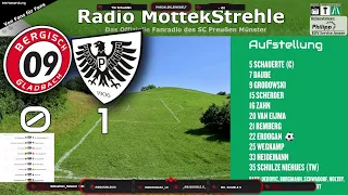 *Live mit Radio Mottekstrehle  Bergisch Gladbach 09 vs. SC Preußen Münster | Regionalliga West