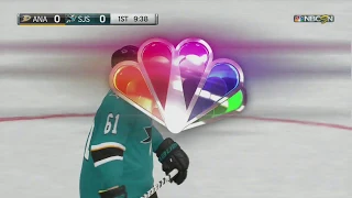 NHL 19 season mode: Anaheim Ducks vs San Jose Sharks (Xbox One HD) [1080p60FPS]