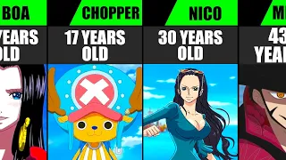 ONE PIECE CHARACTERS THAT DONT LOOK THEIR AGE