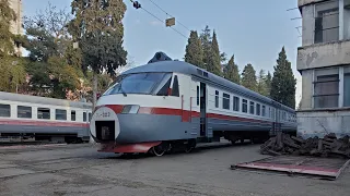 საქართველოს რკინიგზის მატარებლები Trains of the Georgian Railways Поезда Грузинской железной дороги