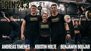 CrossFit Open 24.3: Can Kristin beat the boys?