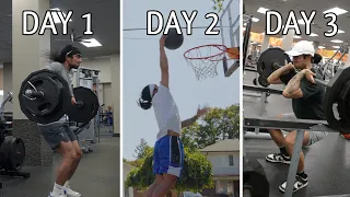 FULL Week Of Training As A 40 Inch Vertical Athlete