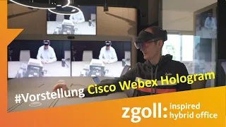 Cisco Webex Hologram (German version, English subtitles)