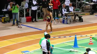 日本ジュニア室内陸上2016 ジュニア男子走幅跳決勝大会新記録