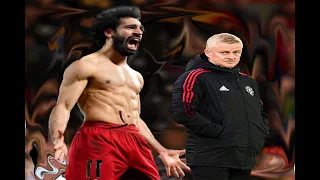 Players and Managers looks awkwardly on Mo Salah