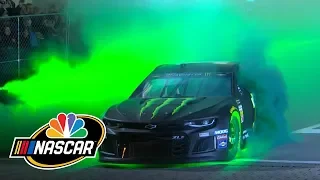 NASCAR America Burnouts on Broadway in Nashville, Tennessee (Full Version) | Motorsports on NBC