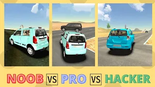 Noob vs Pro vs hacker indian car Simulator 3d Android Gameplay