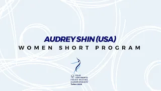 Audrey Shin (USA) | Women SP | ISU FC FS Championships 2022 | Tallinn | #FigureSkating