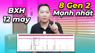 TOP điện thoại Snapdragon 8 Gen 2 MẠNH NHẤT (BXH 12 máy) Redmi K70 mới ra ở vị trí hơi thấp!