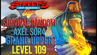 Streets Of Rage 4 - Axel SOR4 Survival Random Sim (Level 109)