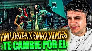 (REACCIÓN) Kim Loaiza - TE CAMBIE POR EL (Video Oficial) Ft. Omar Montes