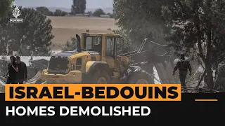 Israel demolishes nearly 50 Bedouin homes in Negev region | Al Jazeera Newsfeed