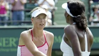 Maria Sharapova vs Venus Williams 2005 Miami SF Highlights