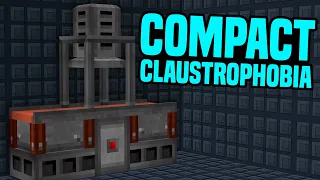 Minecraft Compact Claustrophobia | FINALLY MORE SPACE & METAL PRESS! #3 [Modded Questing Skyblock]