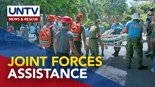 AFP assets to aid earthquake-hit areas; PNP mobilizes regional forces to support relief activities