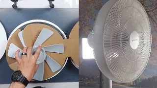 Xiaomi Smartmi Standing Fan 2S Unboxing, Assembly & Tryout