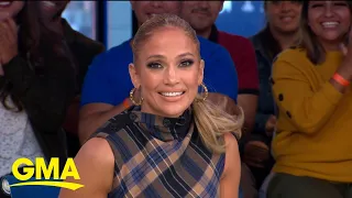 Jennifer Lopez talks learning to pole dance from Cardi B l GMA