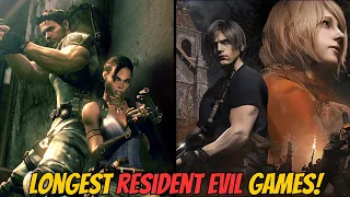 Top 10 LONGEST Resident Evil Games!