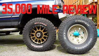 35,000 Mile REVIEW: Cooper Discoverer AT3 XLT & General Grabber X3 tires - Snow, Ice, Gravel, Paved