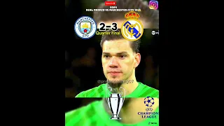 "Champions League Quarter Final 2024: Manchester City vs Real Madrid😱👀🔥 Penalty Shootout Showdown!"