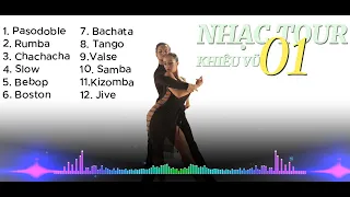 Nhạc tour Khiêu vũ chọn lọc 01 (gồm 12 điệu) | Ngoc Nguyen Dance Channel