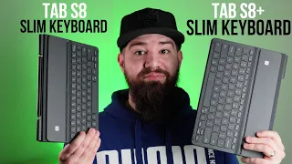 Samsung Galaxy Tab S8 and S8 Plus: Slim Keyboard Review