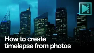 How to quickly create timelapse from photos