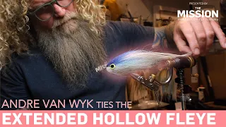 Fly tying tutorial: EXTENDED HOLLOW FLEYE by Andre van Wyk