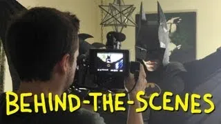 Tim Burton's "I'm Batman" - Homemade w/ TJ Smith, Jimmy Tatro & Mikey Bolts (Behind The Scenes)