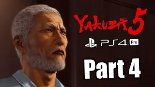 Yakuza 5 Remaster - English Walkthrough Part 4 PS4 PRO Gameplay [No Commentary]