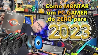 Como MONTAR um PC GAMER do ZERO para 2023 !!! 🔥 AMD RYZEN 9 5900X + RTX 3060